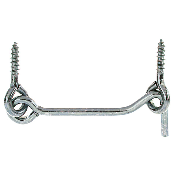 Sturmhaken, m.Öse, disp., z.Einschrauben, Haken 80xØ4mm, Karte à 1 St.