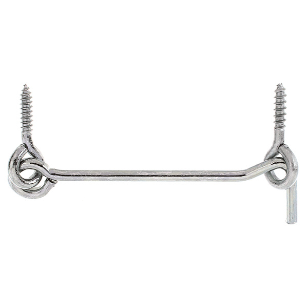 Sturmhaken, m.Öse, disp., z.Einschrauben, Haken Ø4,0mm, Karte à 1 St.