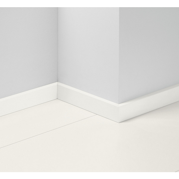 Sockelleiste 5 Uni Weiss Dekor D002 2200x50x16mm