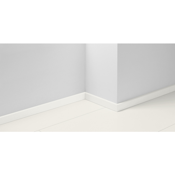 Sockelleiste SL 3 Uni weiß D002 (9016) 2200x16x40mm