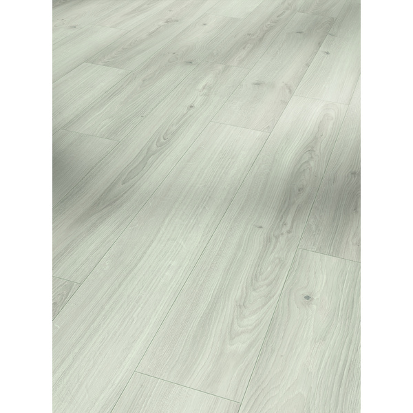 Laminatboden Eiche Studioline perlweiß Landhausdiele - Basic 400