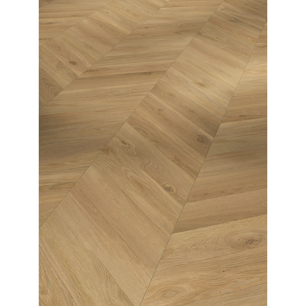 Laminatboden Eiche Loire grau Fischgrät - Trendtime 8