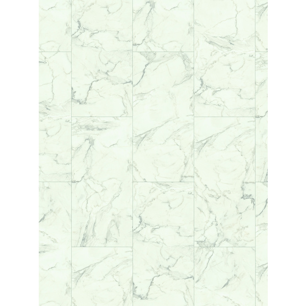 Klick-Designboden Marmor Eos weiß Fliese - Modular One Hydron