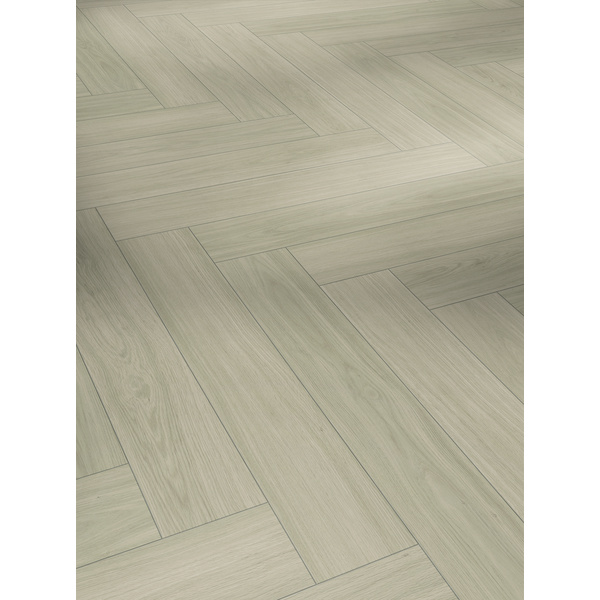 Klick-Designboden HDF Eiche Artemis pearl Fischgrät - Modular One