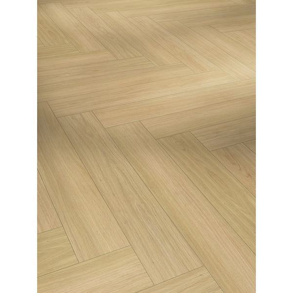 Klick-Designboden HDF Eiche Artemis natur Fischgrät - Modular One