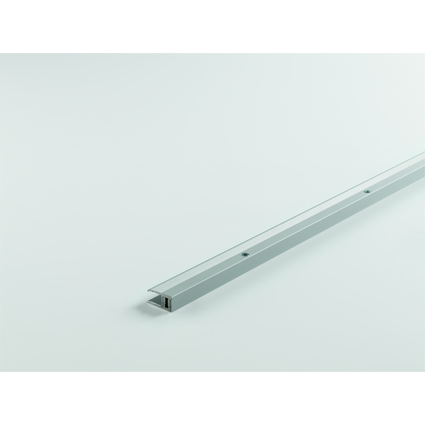 Abschlussprofil Aluminium für Vinyl/ Laminat Silber 1000mm