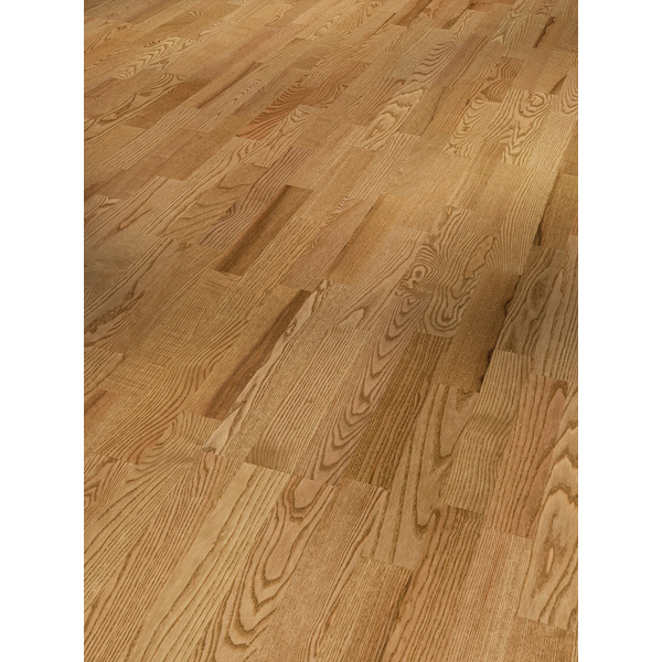 Parkett Esche Amarone braun 3-Stab Schiffsboden lackiert matt Living - Classic 3060