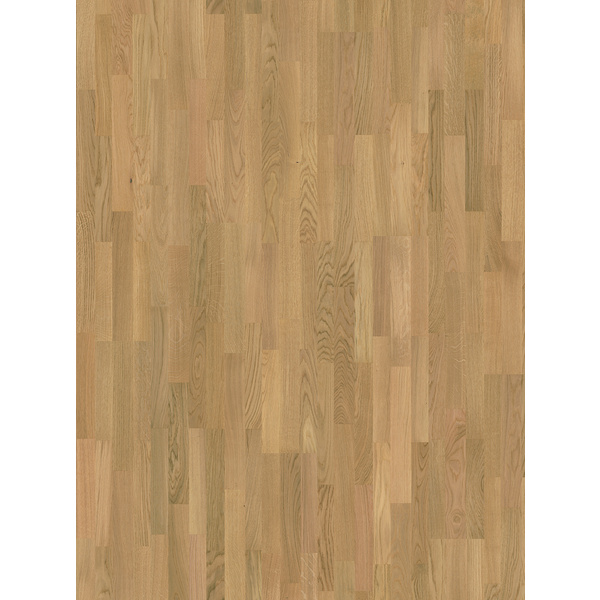 Parkett Eiche Sauvignon leicht geweißt 3-Stab Schiffsboden weiß lackiert matt - Classic 3060