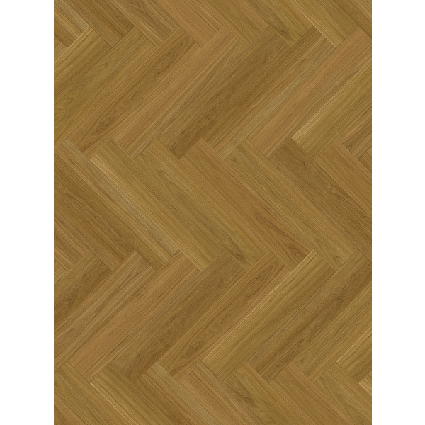 Klebe-Vinylboden massiv Eiche Oxford karamellbraun Fischgrät - Trendtime 3