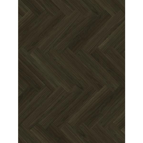 Klick-Vinylboden SPC Eiche Oxford dunkelbraun Fischgrät - Trendtime 3