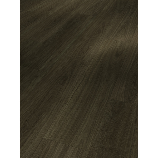 Klebe-Vinylboden massiv Eiche Oxford dunkelbraun Landhausdiele - Classic 2025