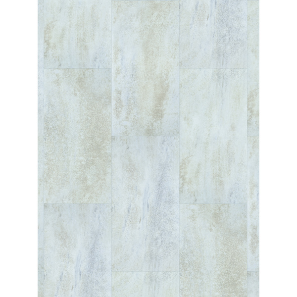 Klebe-Vinylboden massiv Dolomit weiß Fliese - Trendtime 5 D