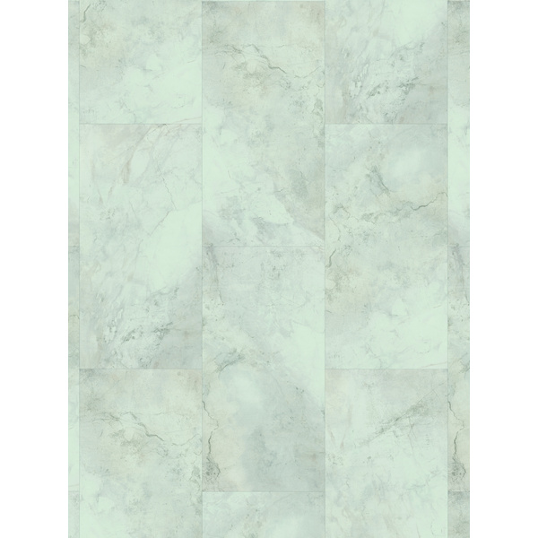 Klebe-Vinylboden massiv Abbey weiß Fliese - Trendtime 5 D