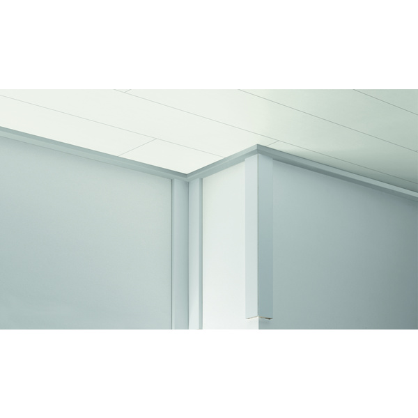 ClickBoard Abschlussleiste Grundiert 2580x32x12mm