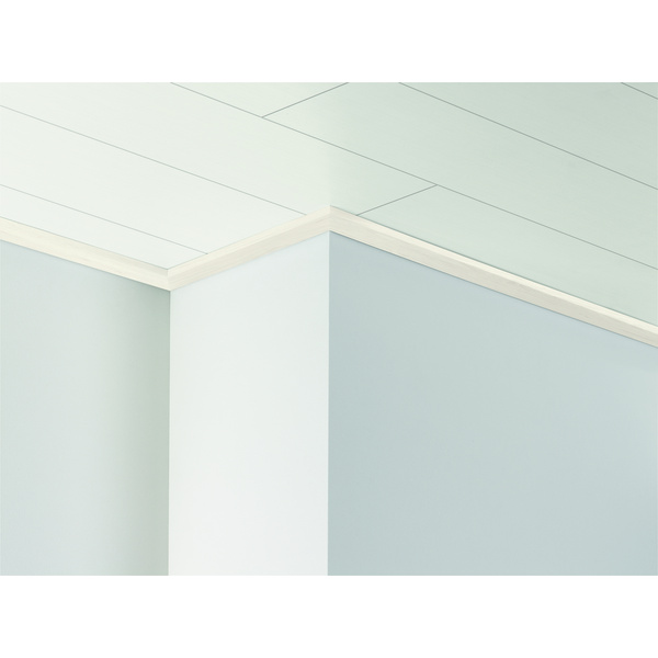 Deckenleiste DAL 3 Hickory geweißt Dekor 2200x34x12mm