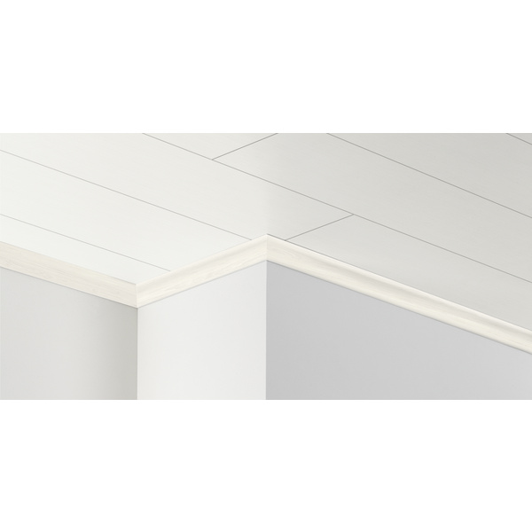 Hohlkehlleiste HKL Hickory geweißt Dekor 2200x25x25mm