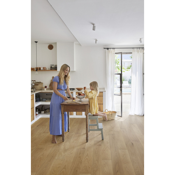 Parkett Eiche Dahlia mattlack Landhausdiele lackiert Calm mattlack - Flora