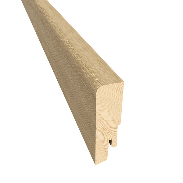 Sockelleiste furniert Mattlack Eiche Klinta 2400x16x60mm