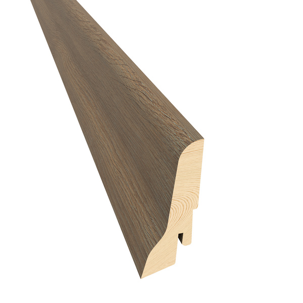 Sockelleiste furniert Mattlack Eiche Plantagenet 2400x22x60mm