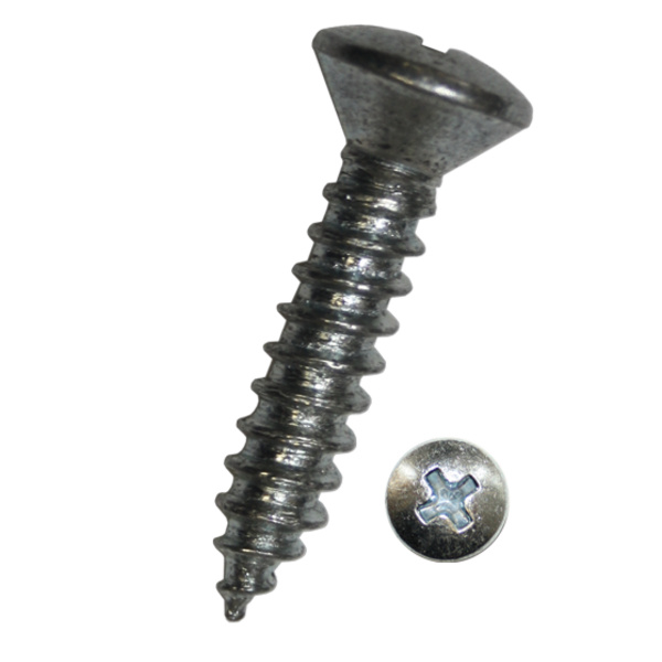 Linsensenk-Blechschrauben-C-H 3,5x38 galv. verz. (100 Stk/Pak) (LNL)