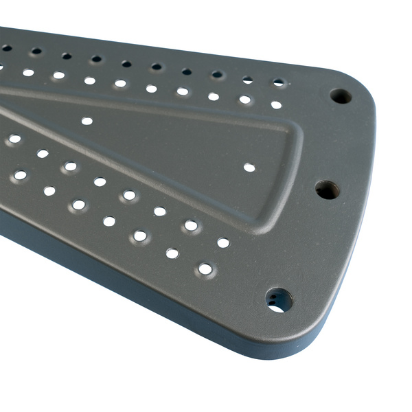 Außenspindeltreppe Gardenspin komplett Anthrazit m. 15 Stufen Metall Ø 125cm Geschossh. 328-376cm li- o rechtslfd
