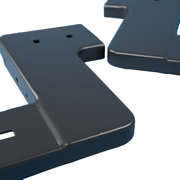 Außentreppe Gardentop Erweiterungsset f. 1 Stufe o. Stufen u. GeländerAnthrazit gerade Mittelelement f. 1 Stufen