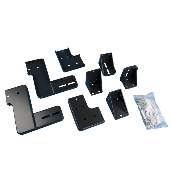 Außentreppe Gardentop Set1 Startset f. 2 Stufen o. Stufen u. GeländerAnthrazit