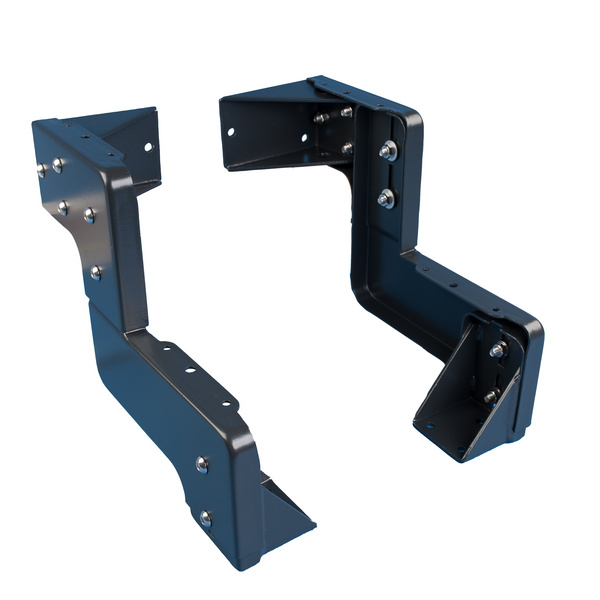 Außentreppe Gardentop Set1 Startset f. 2 Stufen o. Stufen u. GeländerAnthrazit