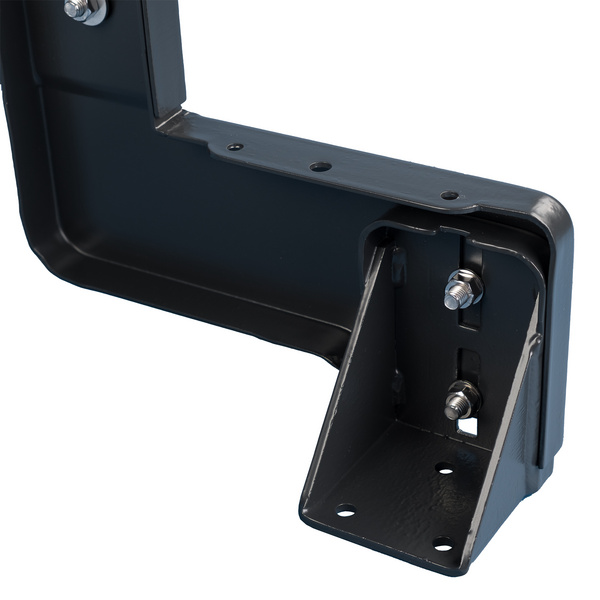 Außentreppe Gardentop Set1 Startset f. 2 Stufen o. Stufen u. GeländerAnthrazit