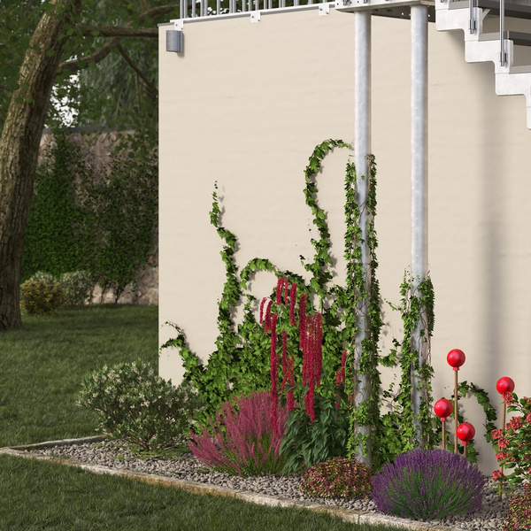 Gardentop Stütze f. Podest 300 cm Höhe