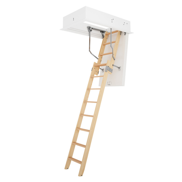 Bodentreppe clickFIX 2tlg, Leiter 2tlg, lichte Raumhöhe bis 272 cm