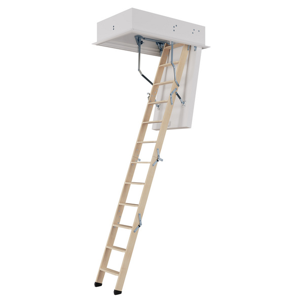 Bodentreppe clickFIX, Leiter 4tlg, lichte Raumhöhe bis 274 cm