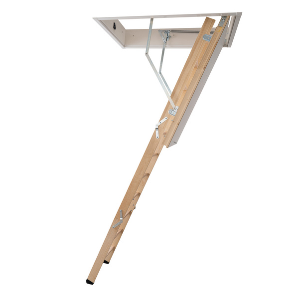 Bodentreppe extra, Sondermaß extra - Kastenhöhe 34 bis 58,4cm, inkl. 1 Stufe zusätzlich (Leiter 3tlg)