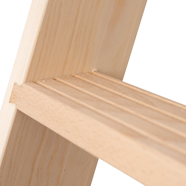 Bodentreppe extra, Sondermaß extra - Kastenhöhe 34 bis 58,4cm, inkl. 1 Stufe zusätzlich (Leiter 3tlg)