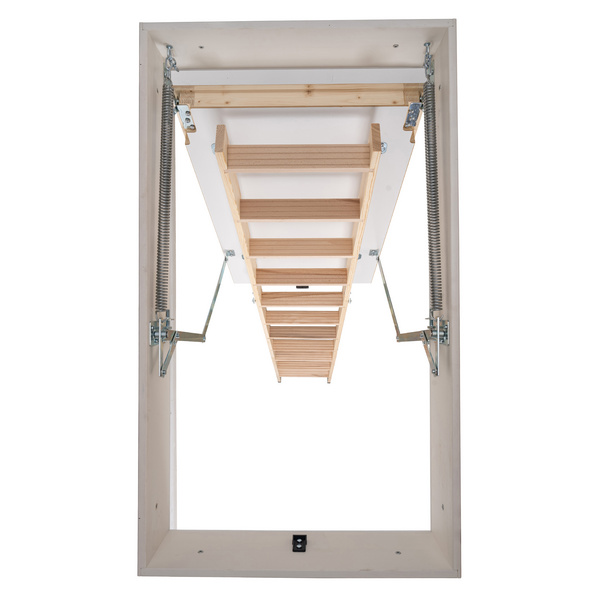 Bodentreppe extra, Sondermaß extra - Kastenhöhe 34 bis 58,4cm, inkl. 1 Stufe zusätzlich (Leiter 3tlg)