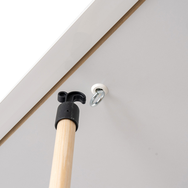 Bodentreppe extra, Sondermaß extra - Kastenhöhe 34 bis 58,4cm, inkl. 1 Stufe zusätzlich (Leiter 3tlg)