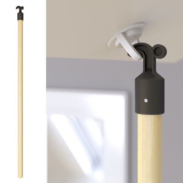 Bodentreppe kompakt, Leiter 3tlg, lichte Raumhöhe bis 285 cm