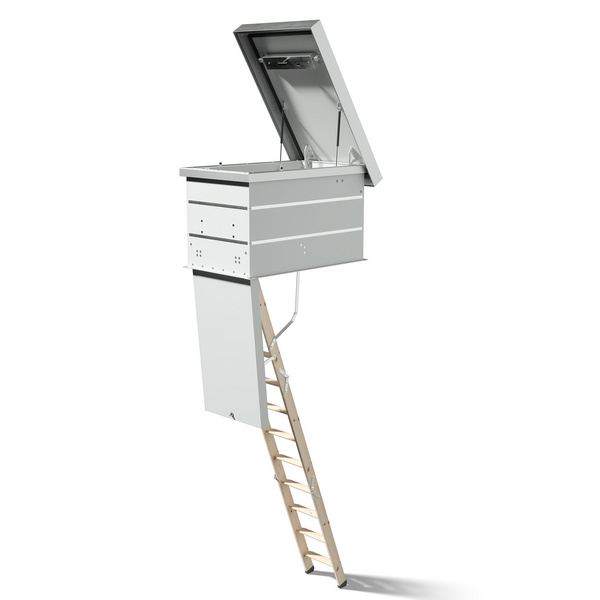 Flachdachausstieg clickFIX - Lukenkasten min 110 x 60cm bis max 160 x 80 cm - mit 2 Zwischenrahmen