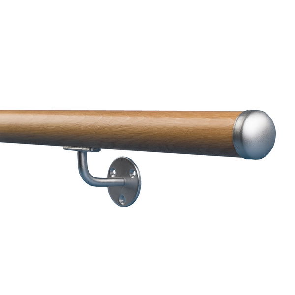 PS 052 Handlauf-Set, Eiche versiegelt, 1,50 m