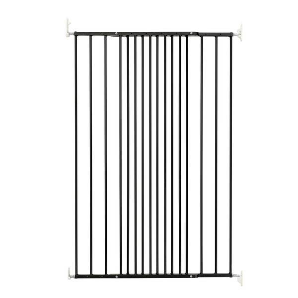 Tierschutzgitter, Metall anthrazit einstellbare Breite 62,5-106,8cm, Höhe 103cm