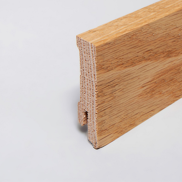 Sockelleiste Modern Eiche Natur, lackiert 16x58x2400mm