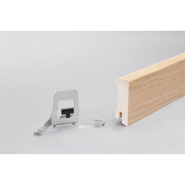 Sockelleiste abgerundet Furnier Eiche,  R3