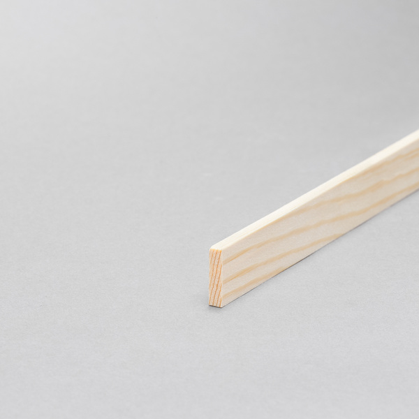 Rechteckleiste 5x20x2400mm, Kiefer, roh