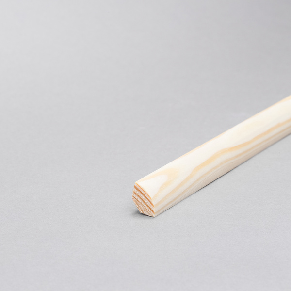 Viertelstab 14x14x2400mm, Kiefer, roh