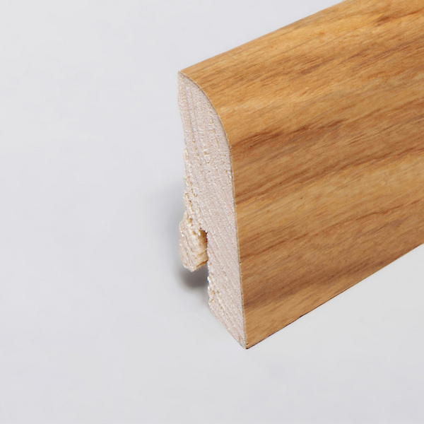 Sockelleiste ExPress 20x45x2400mm, Furnier Eiche natla. matt Clipnut