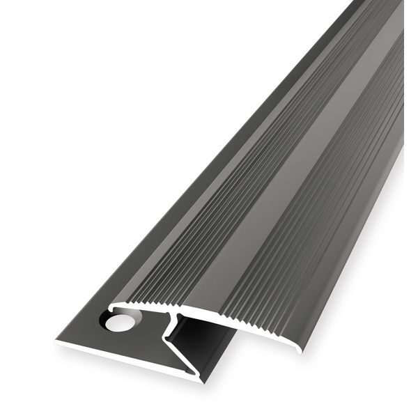 Abschlußprofil PF 382 24/14x7/8,5x28 Alu edelstahl eloxiert