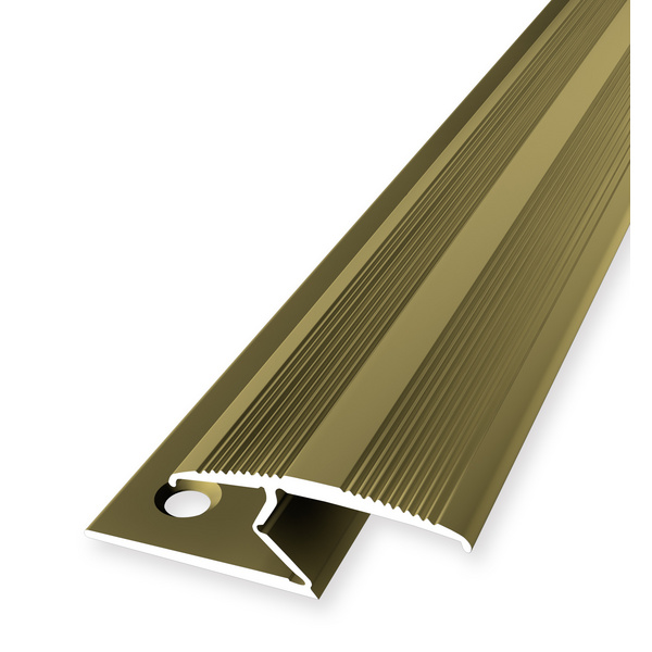 Abschlußprofil PF 382 24/14x7/8,5x28 Alu gold eloxiert