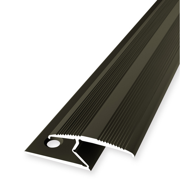 Abschlußprofil PF 382 24/14x7/8,5x28 Alu bronze eloxiert