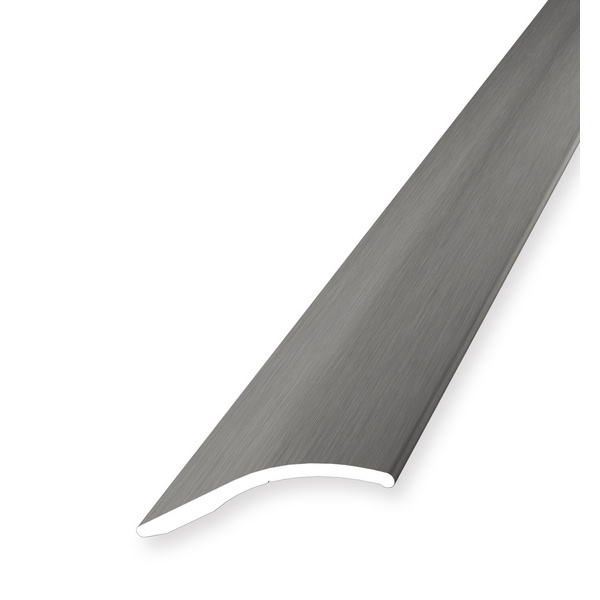 Anpassungsprofil PF 248 SK selbstklebend 40x2mm 0-18mm 1m Alu eloxiert edelstahlop. fein geschl.