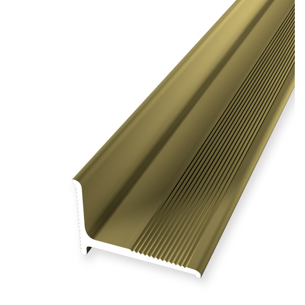 Abschlussprofil PF 369 SK selbstklebend 20x15x1mm 2,7m Alu eloxiert gold